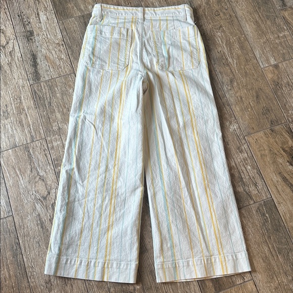 MADEWELL Emmett Wide Leg Striped Pants Womens Size 26 - Picture 6 of 6